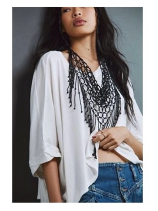 Free People Jewelry - NWT Free People Crystal Cowboy Necklace